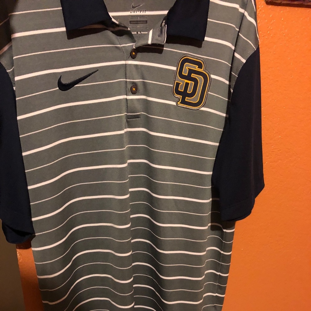 Nike baseball Dri fit polo SD Padres